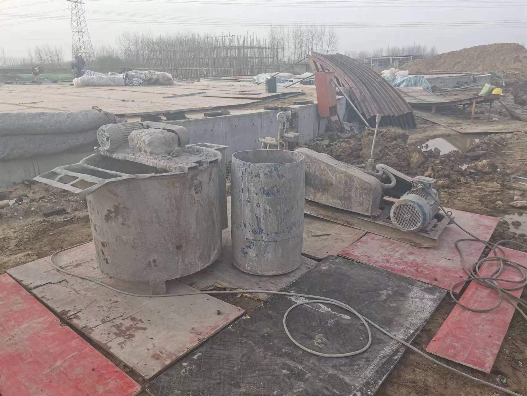 黄石港设备基础注浆