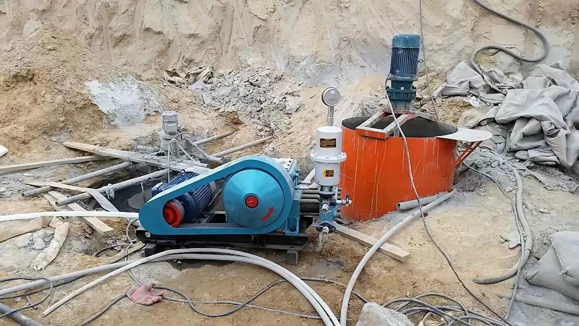 黄石港顶管注浆